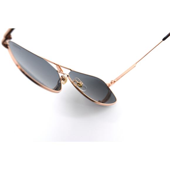 BRAND NEW CARRERA 1024/S ROSE GOLD GREY MIRROR AVIATOR SUNGLASSES - Picture 10 of 11